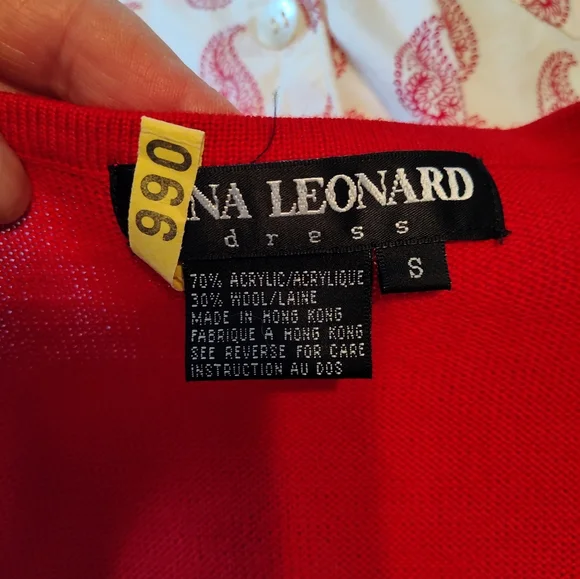 Nina Leonard wrap knit dress - Picture 5 of 10